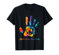 Hand Hippie Peace Sign More Love Less T-Shirt - Streetwear Style Men Women - T-Shirt, Sweatshirt, Hoodie