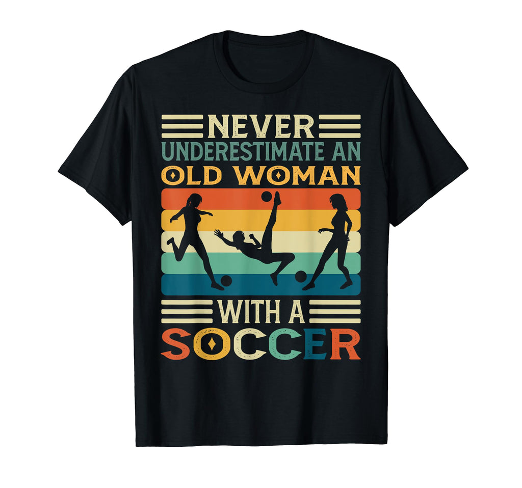 Funny Soccer Ball Grandma Soccer Ball T-Shirt - Trendy Graphic Unisex - T-Shirt, Sweatshirt, Hoodie