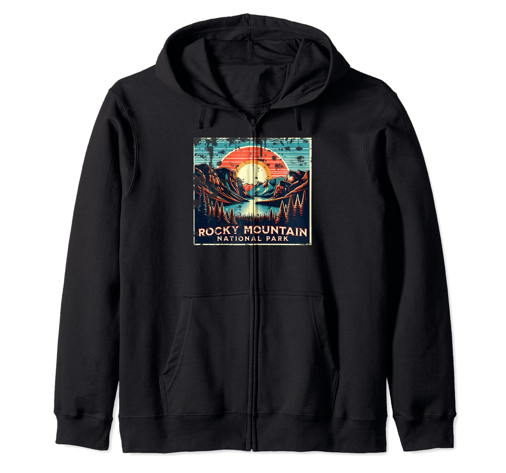 Rocky Mountain National Park Sweatshirt - Casual Everyday Wear Unisex - T-Shirt, Sweatshirt, Hoodie