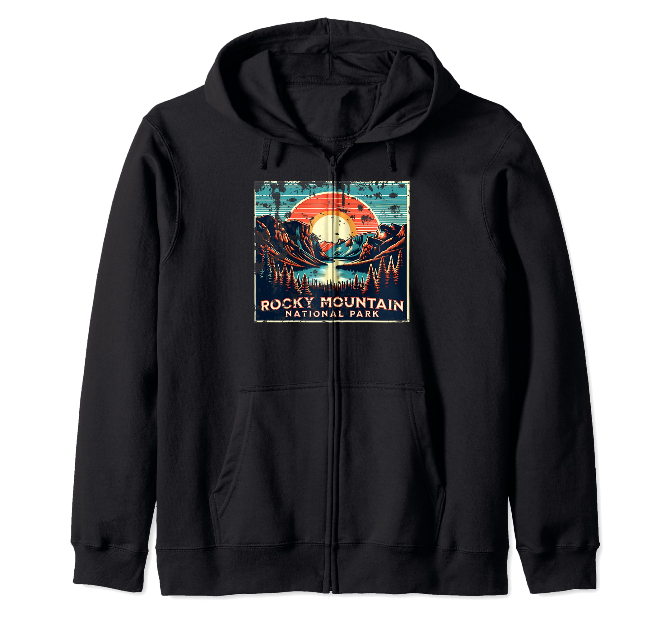 Rocky Mountain National Park Colorado T-Shirt - Novelty Apparel for Adults - T-Shirt, Sweatshirt, Hoodie