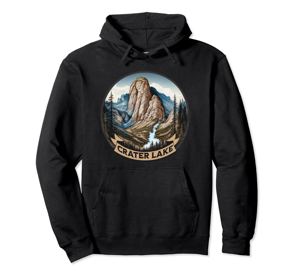 Crater Lake National Park Oregon Usa Hoodie - Streetwear Style for Adults - T-Shirt, Sweatshirt, Hoodie