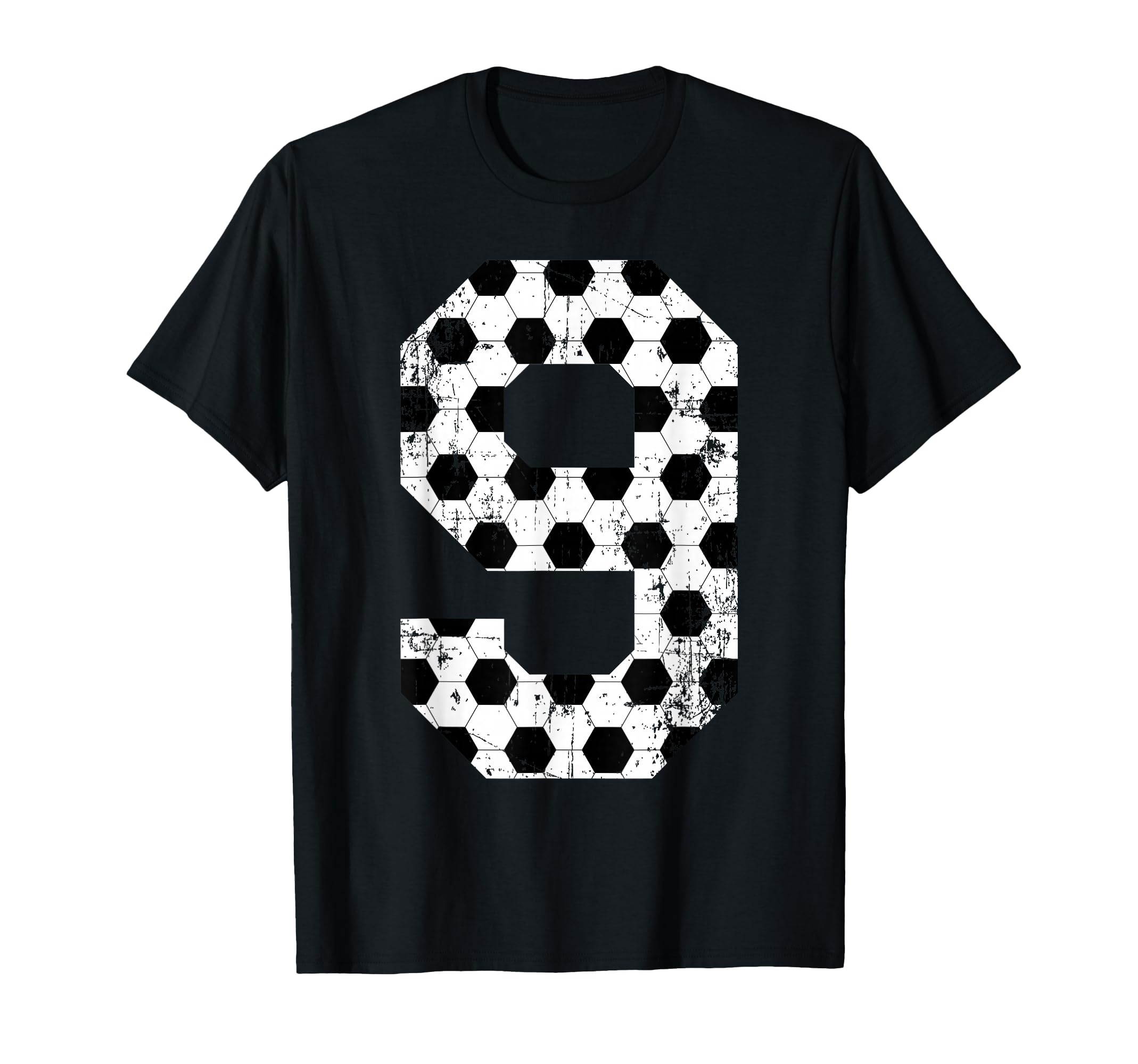 Soccer 9 Jersey Number T-Shirt - Minimalist Print for Adults - T-Shirt, Sweatshirt, Hoodie