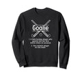 Field Hockey Goalie Field Hockey Sweatshirt - Minimalist Print Men Women - T-Shirt, Sweatshirt, Hoodie