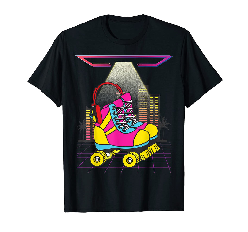 80S Disco Roller Skating 90S Party T-Shirt - Streetwear Style Men Women - T-Shirt, Sweatshirt, Hoodie