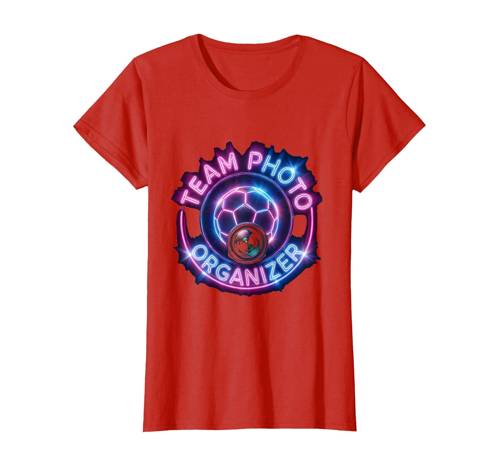 Soccer Mom Team Photo Organizer T-Shirt - Unique Graphic Men Women - T-Shirt, Sweatshirt, Hoodie