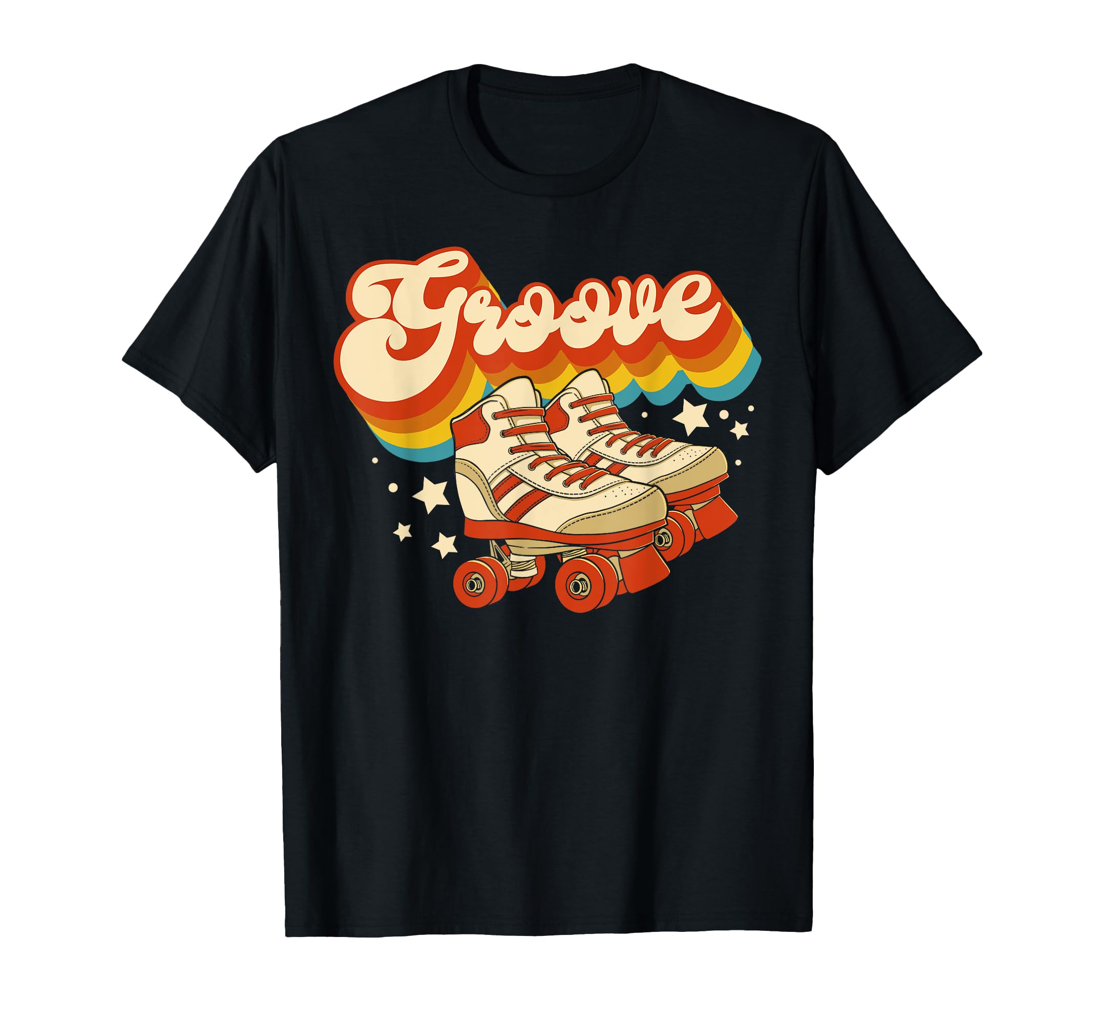 Roller Skating Skate 1970S Groove T-Shirt - Trendy Graphic for Adults - T-Shirt, Sweatshirt, Hoodie