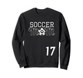 Number 17 Soccer Mom Mothers Day Sweatshirt - Aesthetic Graphic Men Women - T-Shirt, Sweatshirt, Hoodie