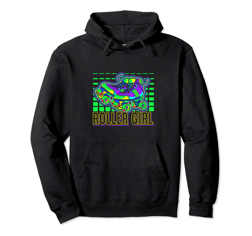 Roller 70S 80S Skates Roller Skating Roller Hoodie - Graphic Print Unisex - T-Shirt, Sweatshirt, Hoodie