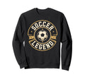 Soccer Legend Football Champion Badge Sweatshirt - Streetwear Style Unisex - T-Shirt, Sweatshirt, Hoodie