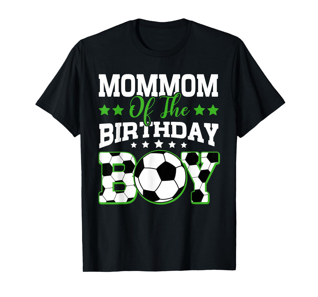 Mommom Birthday Soccer Family Matching T-Shirt - Unique Graphic for Adults - T-Shirt, Sweatshirt, Hoodie
