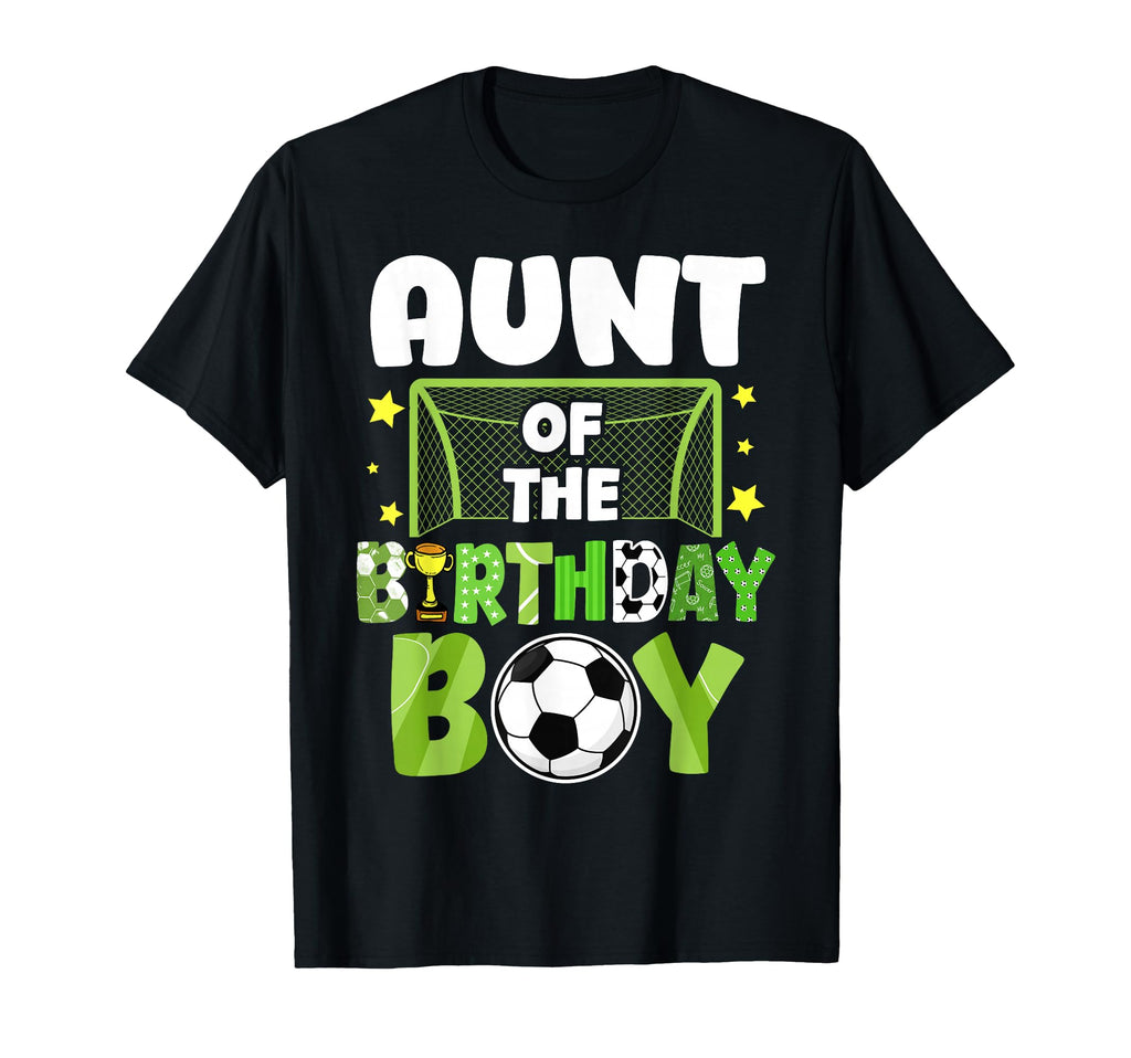 Soccer Aunt Birthday Party Soccer T-Shirt - Unique Graphic for Adults - T-Shirt, Sweatshirt, Hoodie