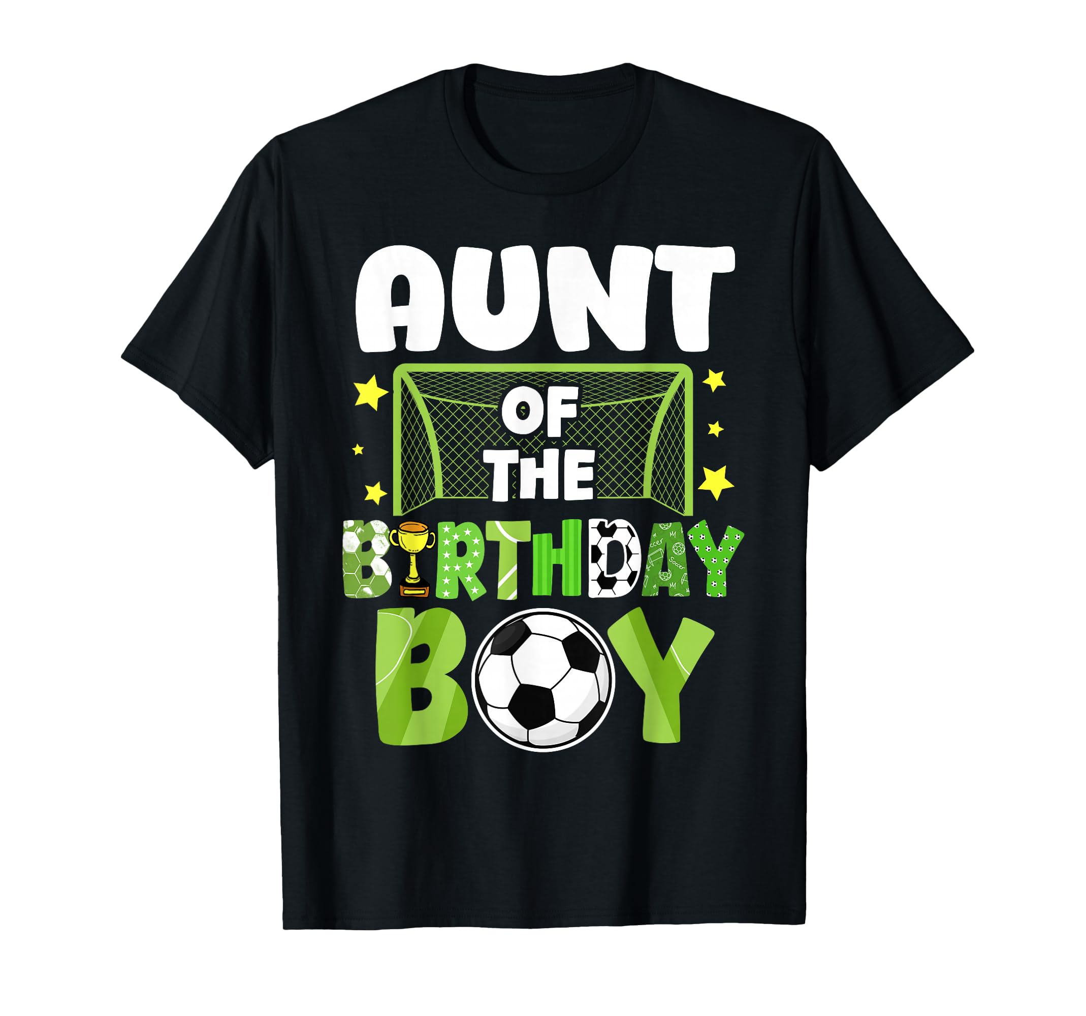 Soccer Aunt Birthday Party Soccer T-Shirt - Unique Graphic for Adults - T-Shirt, Sweatshirt, Hoodie
