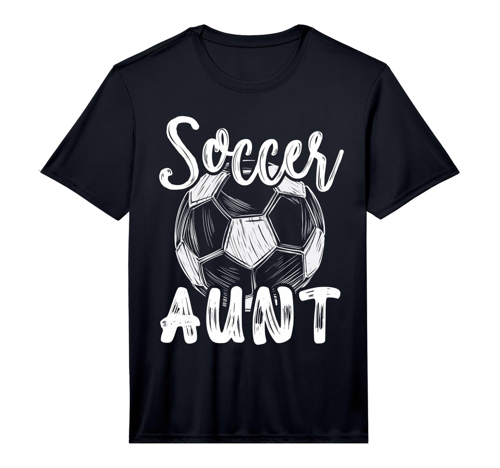 Soccer Aunt Family Matching Team T-Shirt - Fun Novelty Design Men Women - T-Shirt, Sweatshirt, Hoodie
