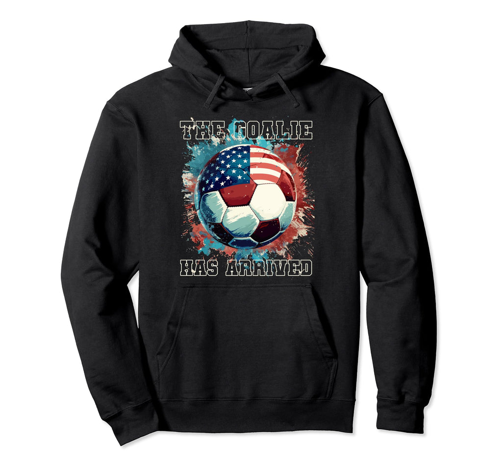 Goalie Soccer Player Goalkeeper Hoodie - Fun Novelty Design for Adults - T-Shirt, Sweatshirt, Hoodie