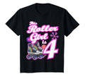 4 Year Old Skate Birthday Roller T-Shirt - Aesthetic Graphic for Adults - T-Shirt, Sweatshirt, Hoodie