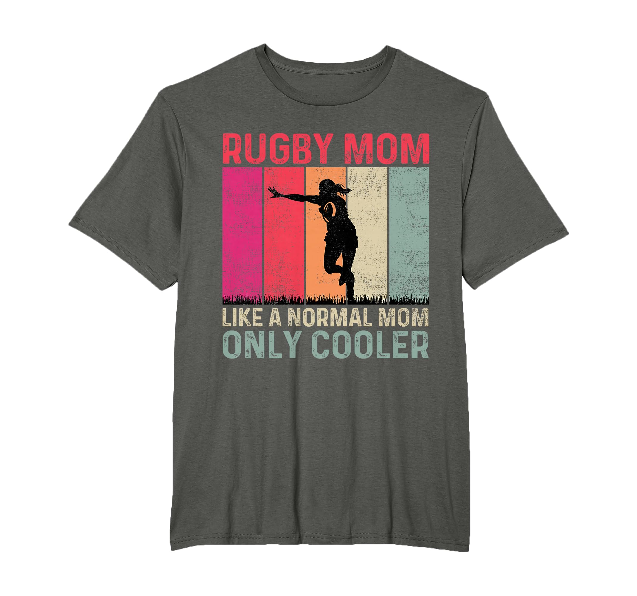 Rugby Mom Like Normal Mom Only Cooler T-Shirt - Fun Novelty Design Unisex - T-Shirt, Sweatshirt, Hoodie