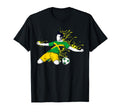 Proud Jamaica Soccer Fans Jersey T-Shirt - Custom Art Print Unisex - T-Shirt, Sweatshirt, Hoodie