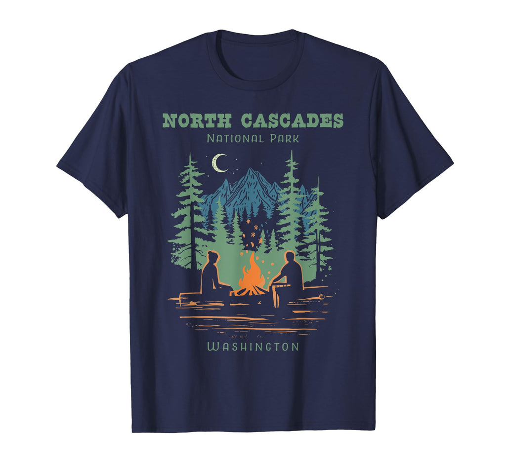 North Cascades National Park Washington T-Shirt - Trendy Graphic Unisex - T-Shirt, Sweatshirt, Hoodie