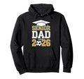 Senior Dad Class 2026 Graduate Soccer Hoodie - Minimalist Print for Adults - T-Shirt, Sweatshirt, Hoodie