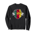 Cameroon Heritage Roots Flag Dna Sweatshirt - Custom Art Print Unisex - T-Shirt, Sweatshirt, Hoodie