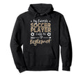 My Favorite Soccer Player Calls Me Hoodie - Fun Novelty Design for Adults - T-Shirt, Sweatshirt, Hoodie