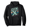 Gen X Generation X Genx Cassette Tape Hoodie - Custom Art Print Unisex - T-Shirt, Sweatshirt, Hoodie