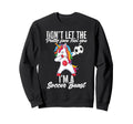 Funny Im Soccer Beast Sweatshirt - Minimalist Print Men Women - T-Shirt, Sweatshirt, Hoodie