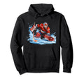 Ice Hockey Goalie Goaltender Keeper Hoodie - Aesthetic Graphic for Adults - T-Shirt, Sweatshirt, Hoodie