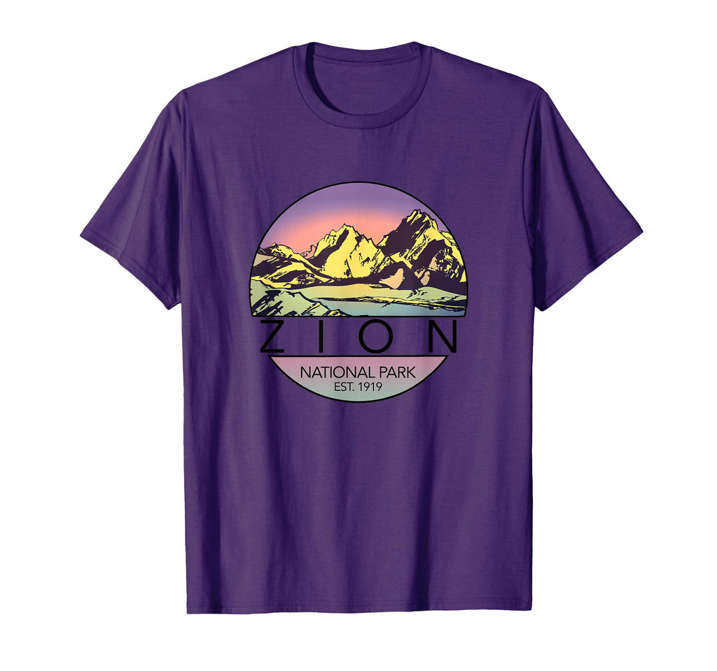 Zion National Parks T-Shirt - Novelty Apparel for Adults - T-Shirt, Sweatshirt, Hoodie