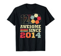 Awesome 12 Since 2014 Soccer 12Th T-Shirt - Casual Everyday Wear Men Women - T-Shirt, Sweatshirt, Hoodie