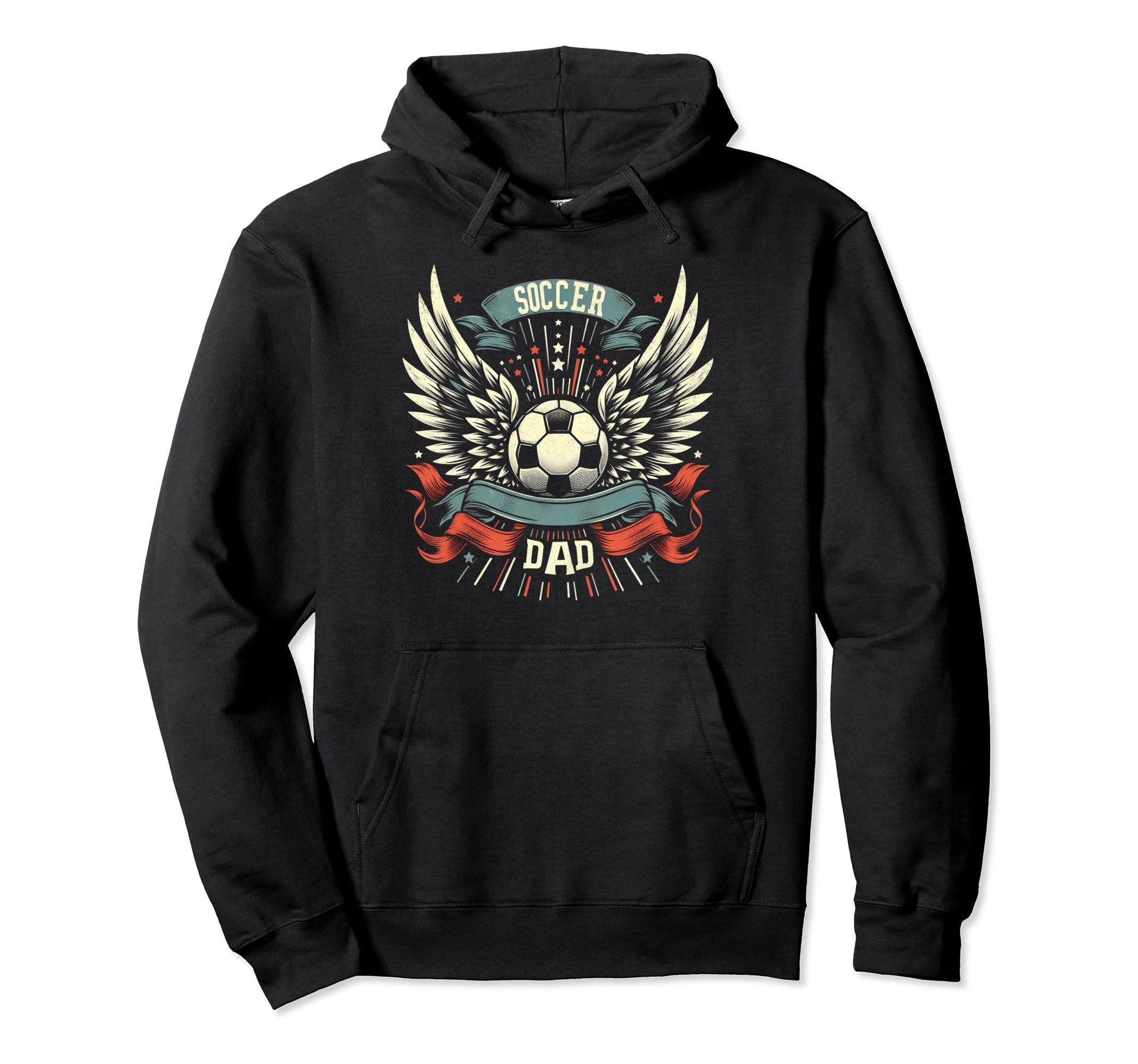 Soccer Dad Family Matching Dad Hoodie - Casual Everyday Wear Unisex - T-Shirt, Sweatshirt, Hoodie