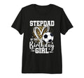 Stepdad Birthday Soccer Ball T-Shirt - Fun Novelty Design Men Women - T-Shirt, Sweatshirt, Hoodie