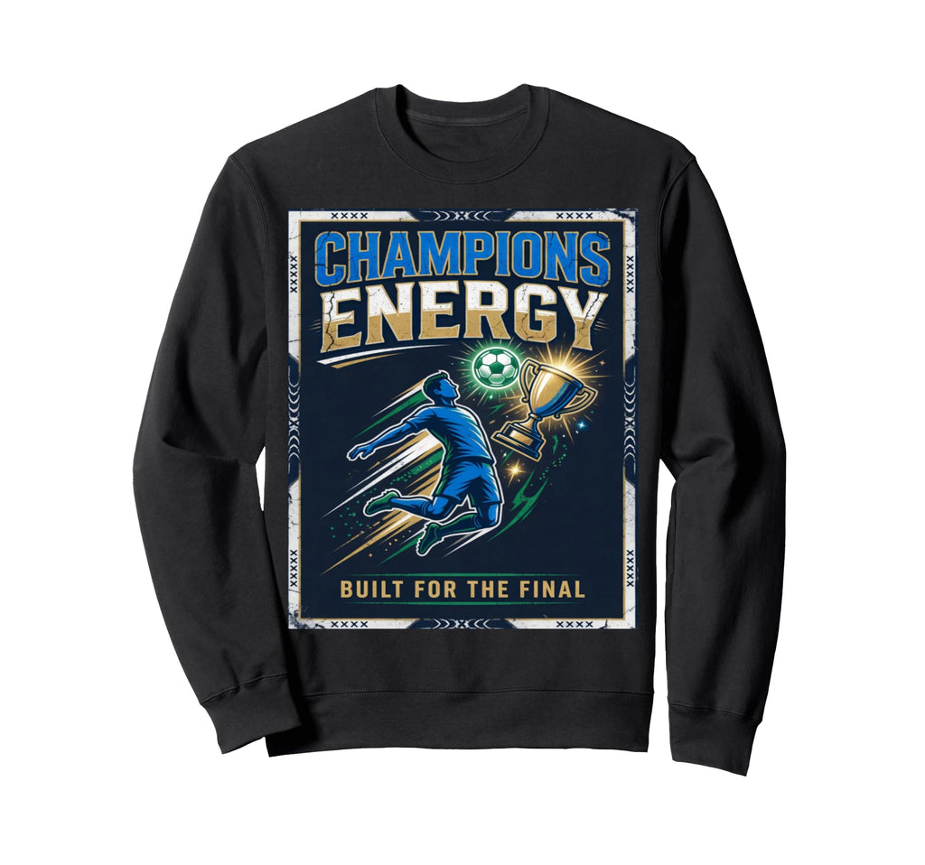 Jfootball Soccer Champions Sweatshirt - Trendy Graphic Men Women - T-Shirt, Sweatshirt, Hoodie