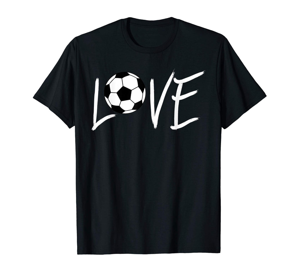 Love Soccer Ball Mom Mother Birthday Gift T-Shirt - Novelty Apparel Unisex - T-Shirt, Sweatshirt, Hoodie