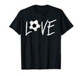 Love Soccer Ball Mom Mother Birthday Gift T-Shirt - Novelty Apparel Unisex - T-Shirt, Sweatshirt, Hoodie