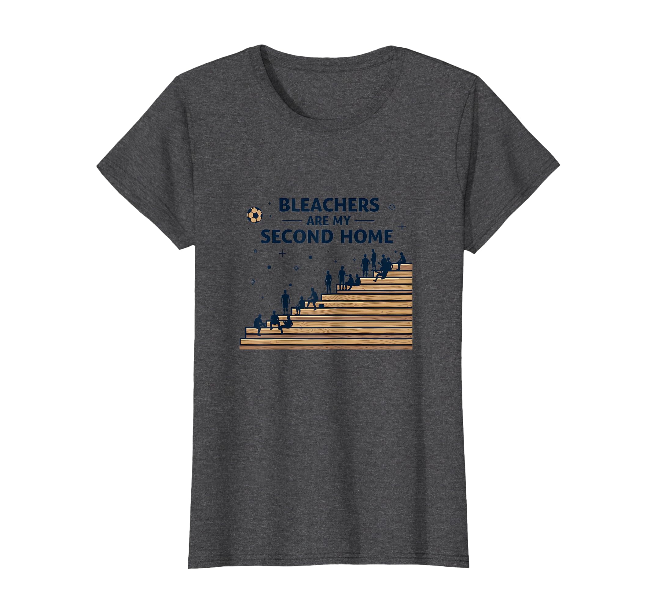 Soccer Mom Bleachers Are My Second Sweatshirt - Streetwear Style Unisex - T-Shirt, Sweatshirt, Hoodie
