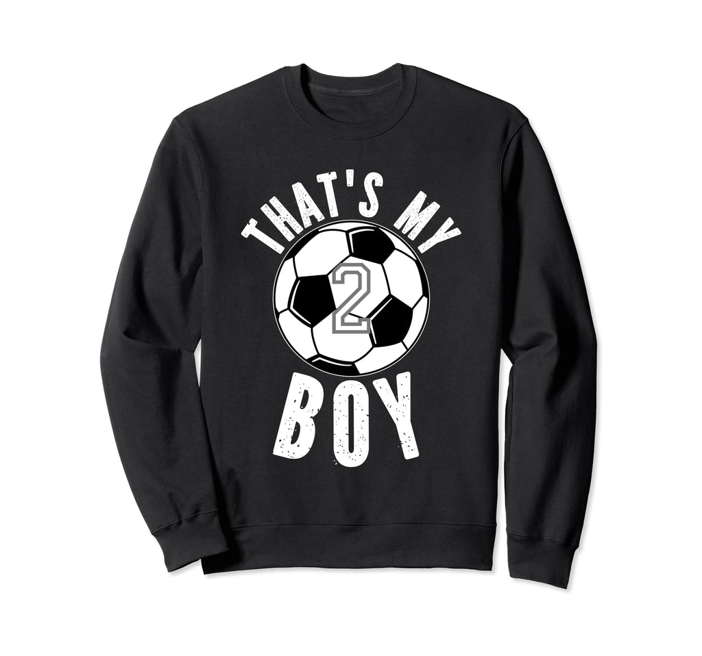 Thats My Jersey Number 2 Soccer Mom Dad Sweatshirt - Trendy Graphic Unisex - T-Shirt, Sweatshirt, Hoodie