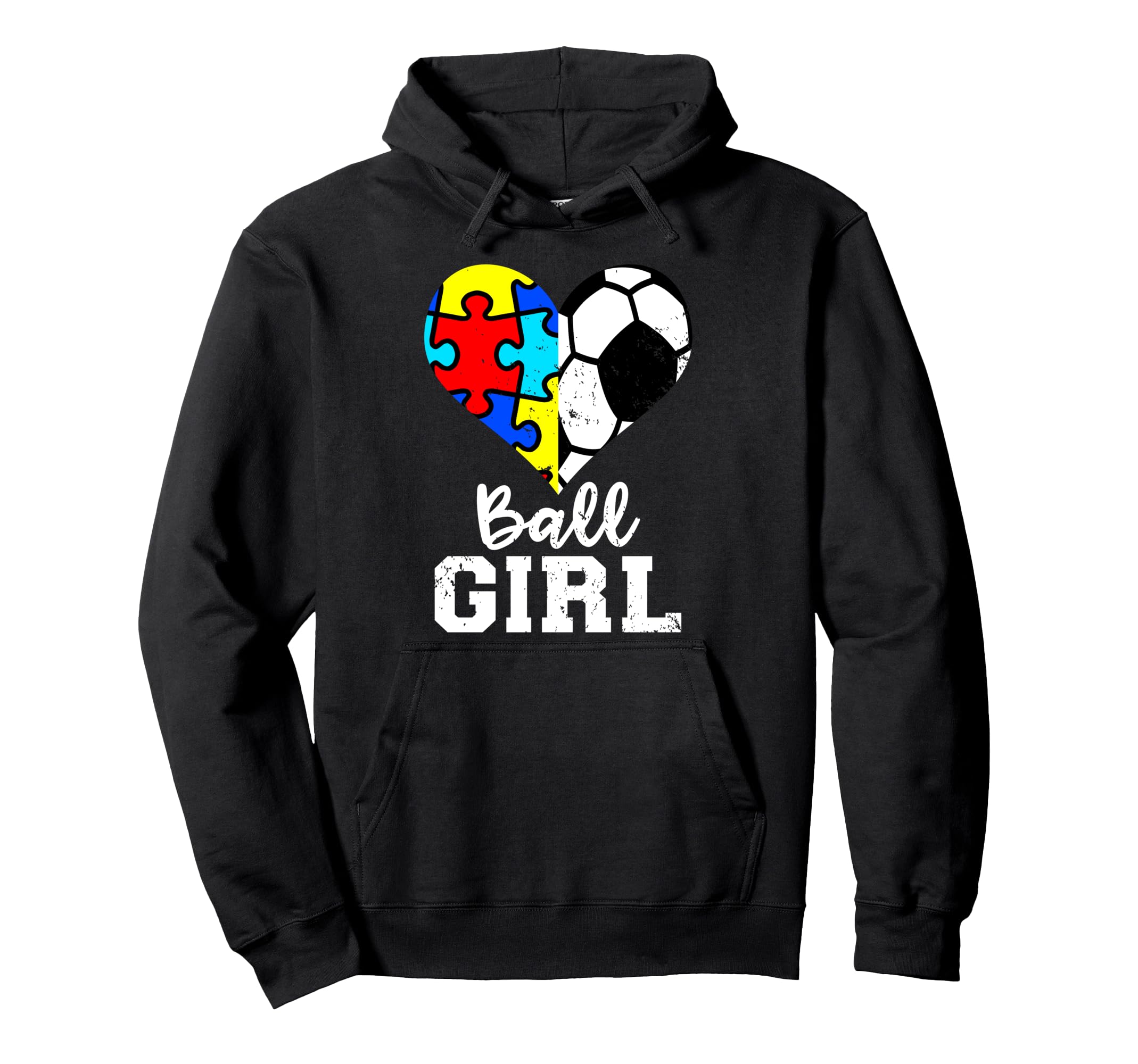 Autism Soccer Funny Autism Puzzle And Hoodie - Minimalist Print Men Women - T-Shirt, Sweatshirt, Hoodie