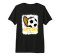 Soccer Game Day Vibes Leopard T-Shirt - Aesthetic Graphic for Adults - T-Shirt, Sweatshirt, Hoodie