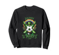 Funny Patricks Day Soccer Sweatshirt - Casual Everyday Wear for Adults - T-Shirt, Sweatshirt, Hoodie