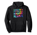 Somebodys Loud Mouthed Soccer Mama Tie Hoodie - Unique Graphic for Adults - T-Shirt, Sweatshirt, Hoodie