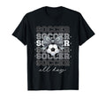 Groovy Soccer Coquette Bow Soccer T-Shirt - Aesthetic Graphic for Adults - T-Shirt, Sweatshirt, Hoodie
