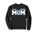 Im Proud Mom Funny Soccer Volleyball Sweatshirt - Streetwear Style Unisex - T-Shirt, Sweatshirt, Hoodie