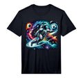 Galaxy Soccer Player Astronaut Soccer T-Shirt - Graphic Print Men Women - T-Shirt, Sweatshirt, Hoodie