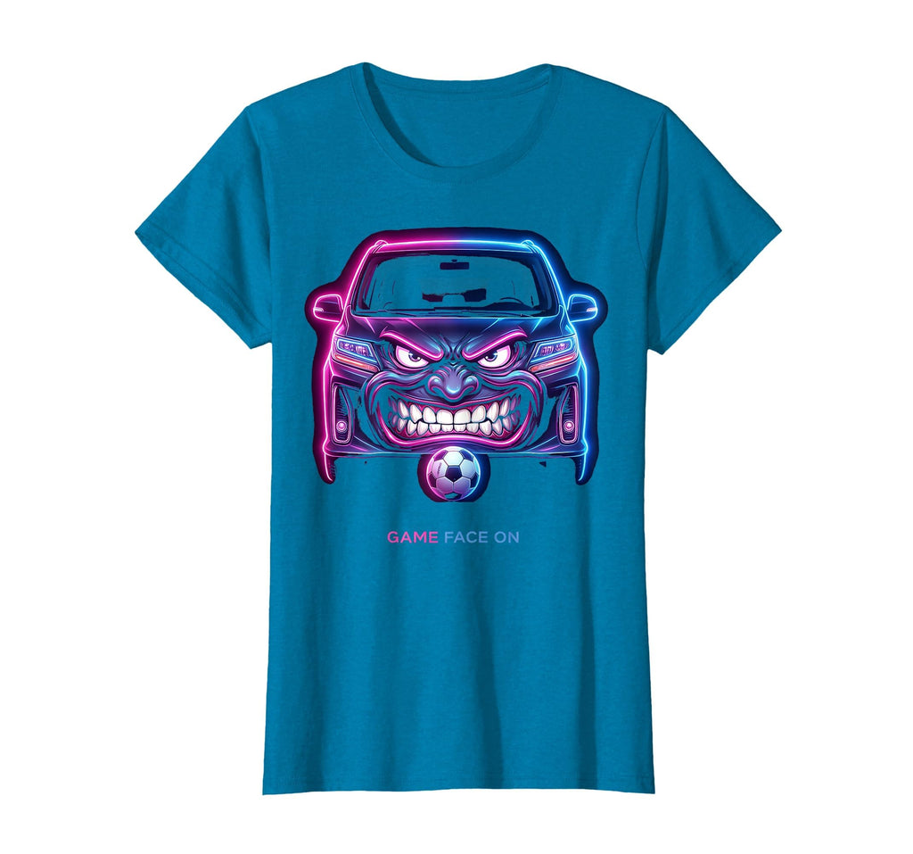 Game Face Soccer Mom T-Shirt - Fun Novelty Design Unisex - T-Shirt, Sweatshirt, Hoodie