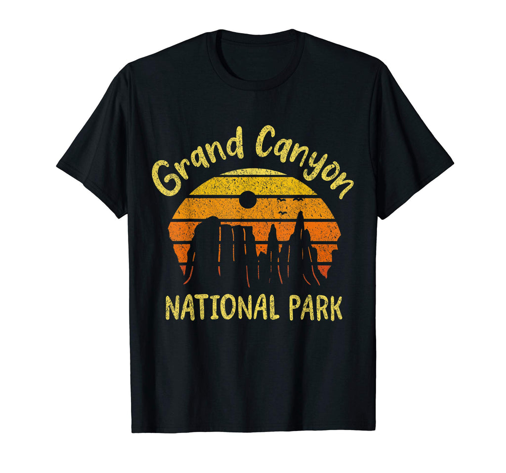 Grand Canyon National Park Hiking T-Shirt - Minimalist Print for Adults - T-Shirt, Sweatshirt, Hoodie