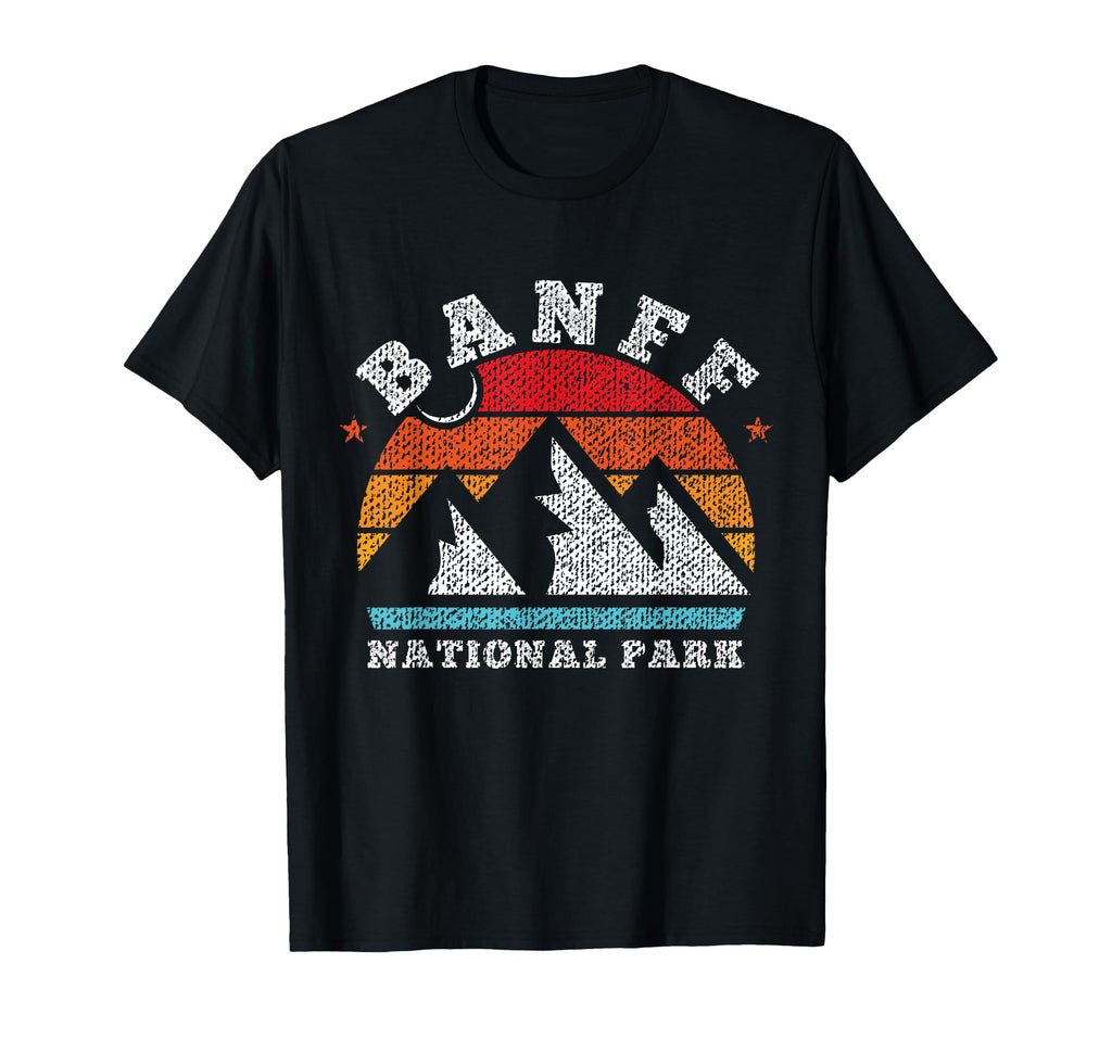 Banff Canadian National Park Souvenir T-Shirt - Custom Art Print Men Women - T-Shirt, Sweatshirt, Hoodie