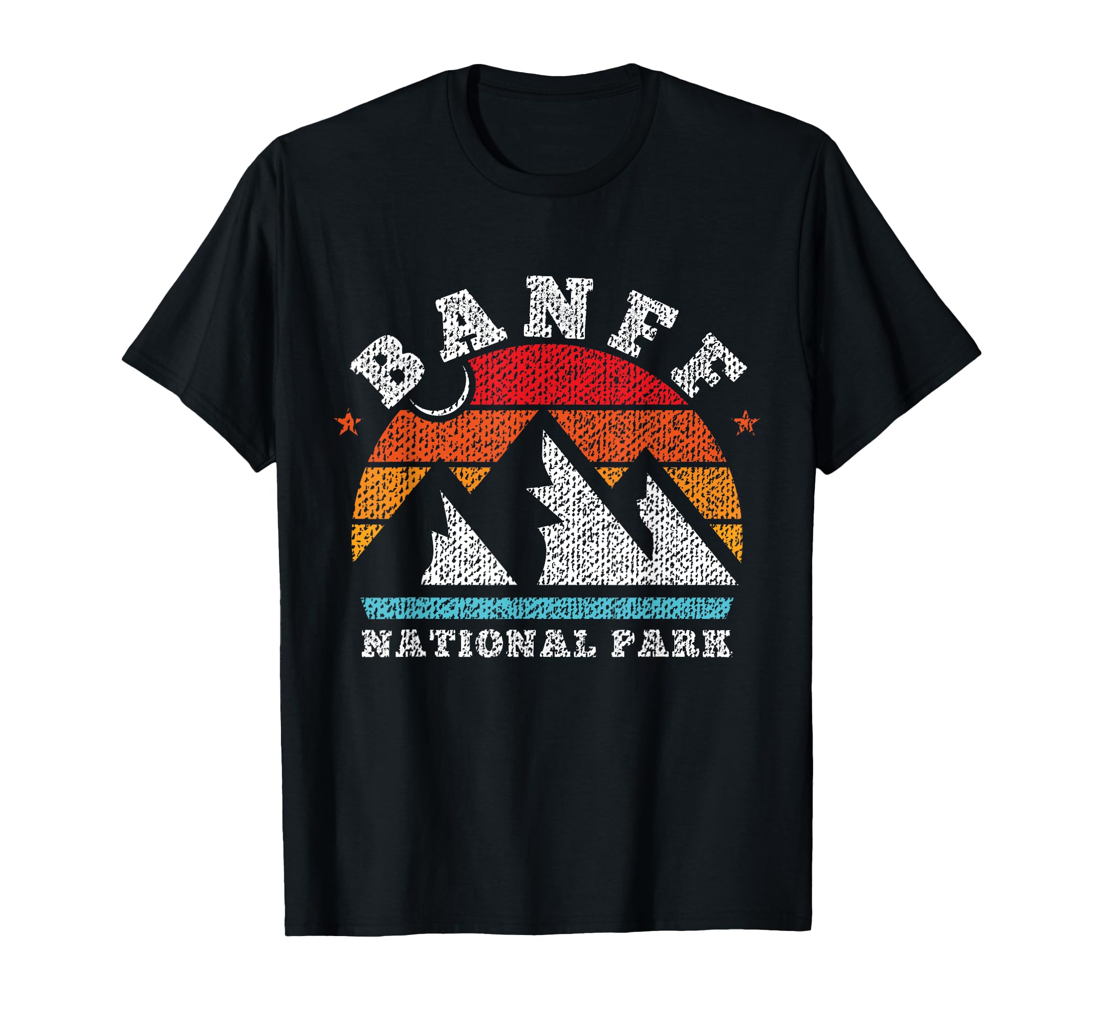 Banff Canadian National Park Souvenir T-Shirt - Custom Art Print Men Women - T-Shirt, Sweatshirt, Hoodie