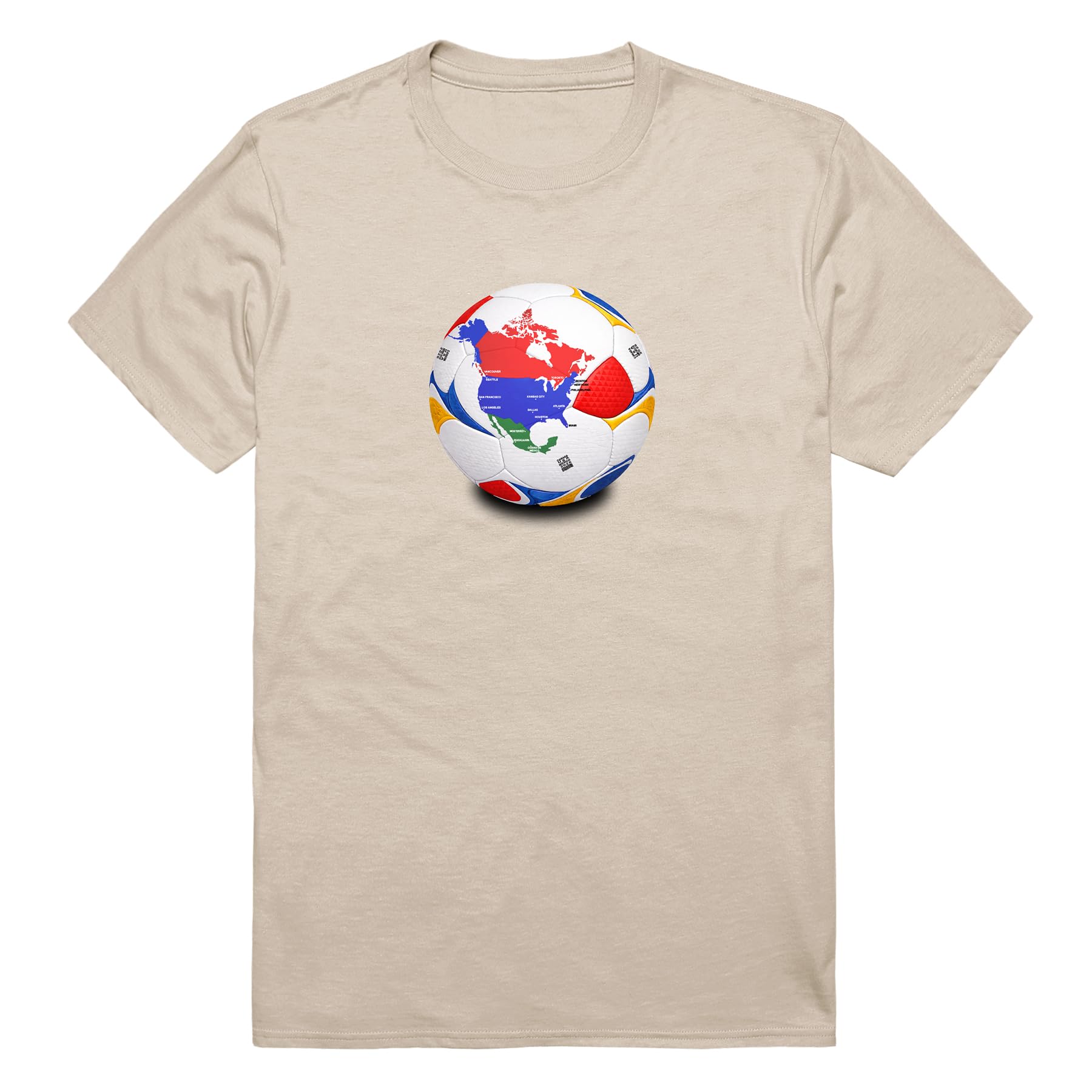 Soccer 2026 Tees World Ball Sweatshirt - Minimalist Print Men Women - T-Shirt, Sweatshirt, Hoodie