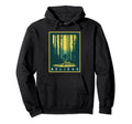Believe Bigfoot Forest Hide And Seek Hoodie - Aesthetic Graphic Unisex - T-Shirt, Sweatshirt, Hoodie
